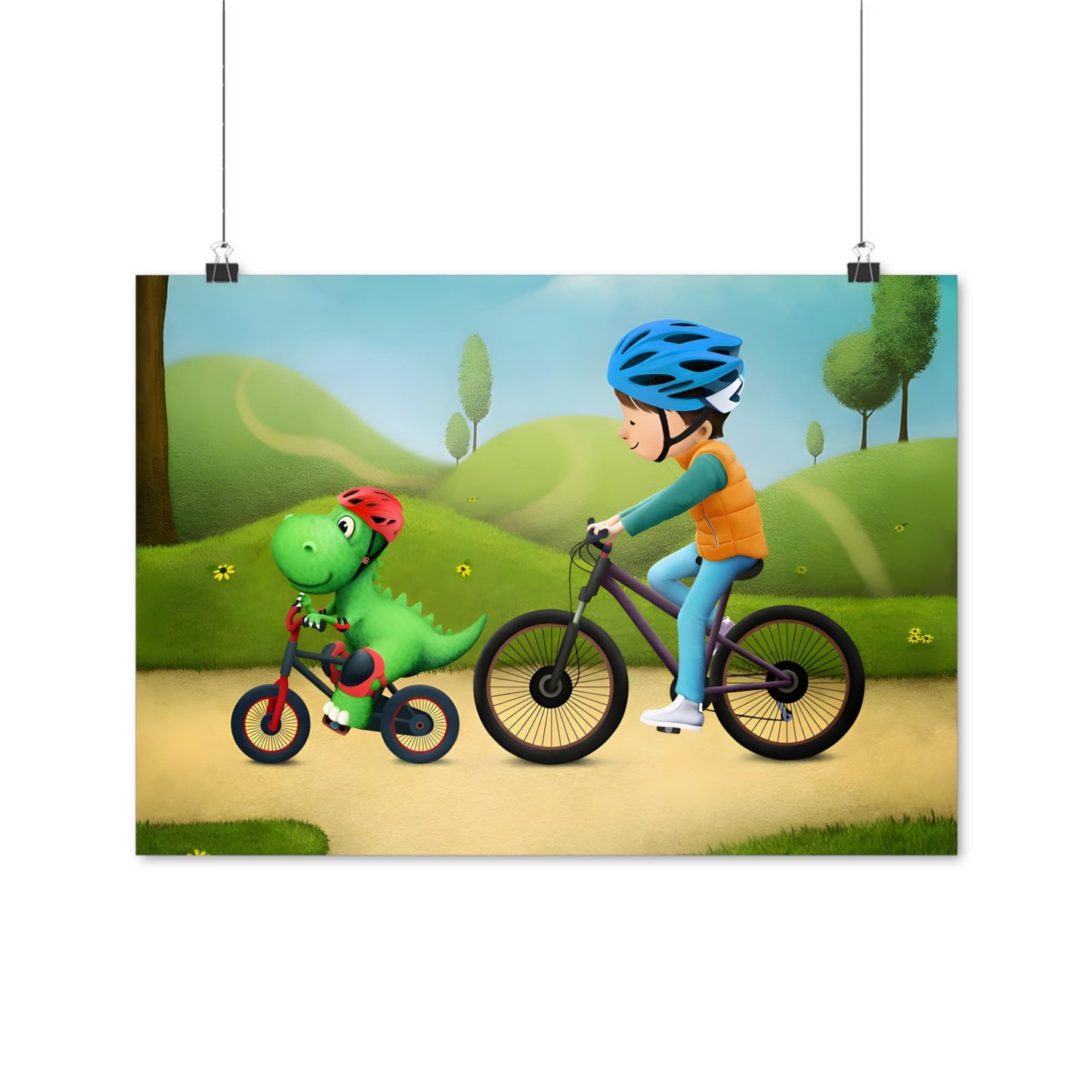 Plakáty - Dinka Tinka dinosaurus