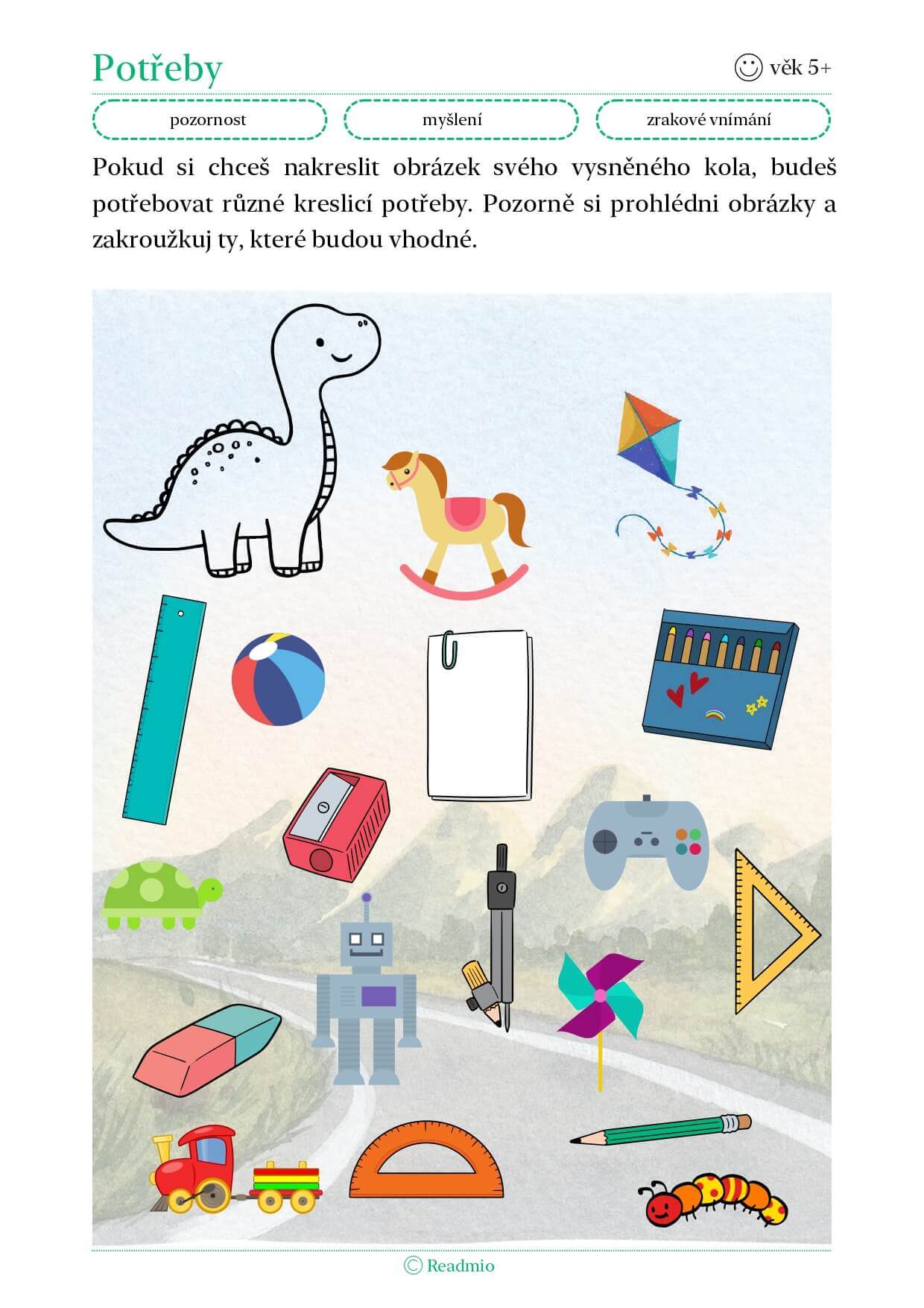 Dinosaurus Dinko Tinko – 1. část