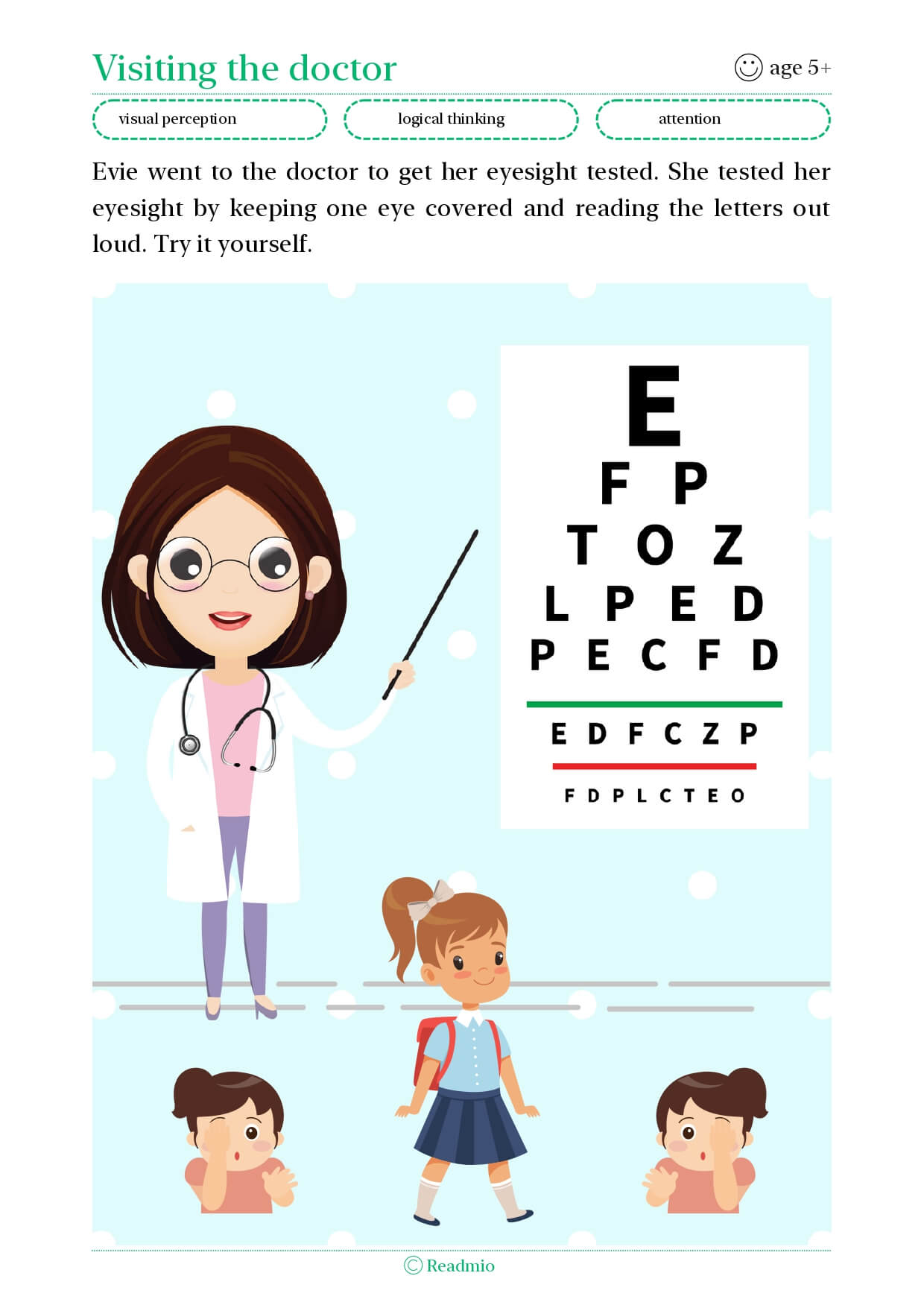 How Evie Didn’t Want to Wear Glasses