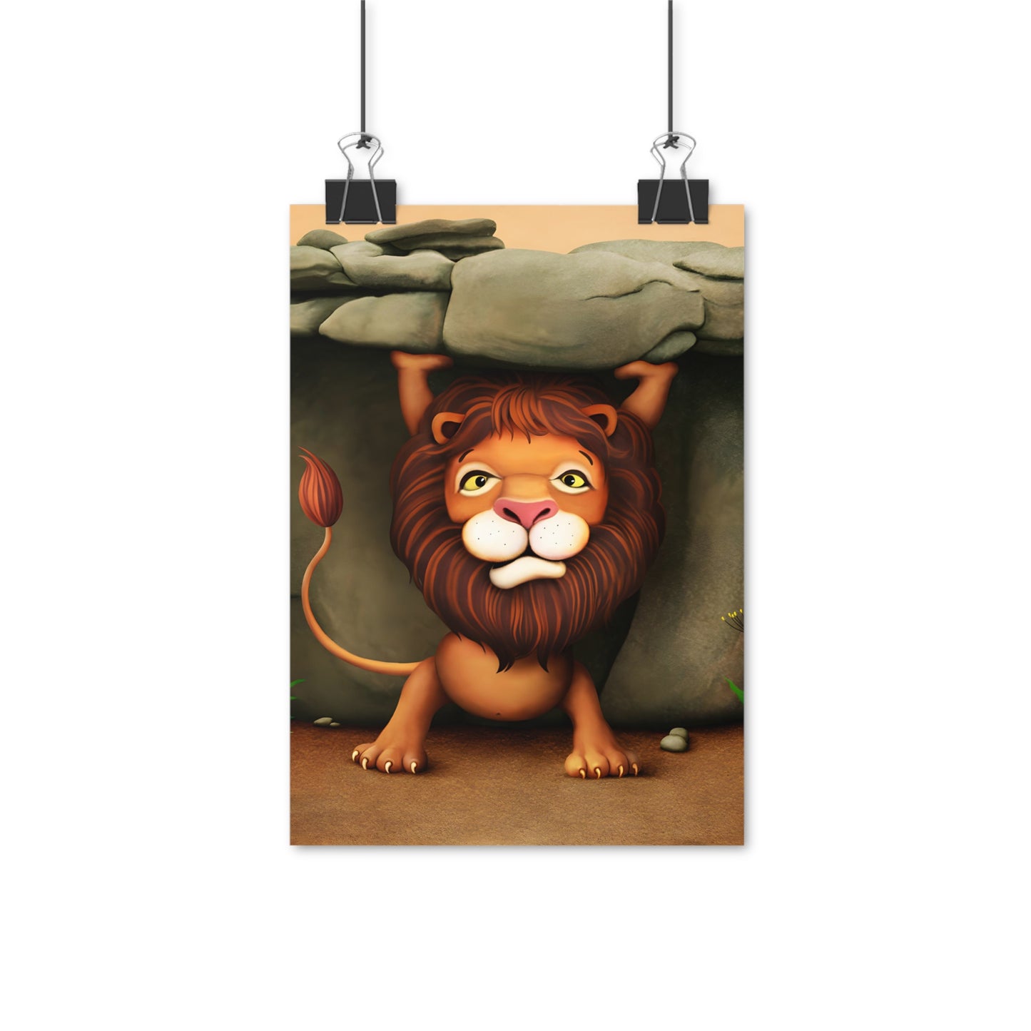 Posters - The Strong Lion