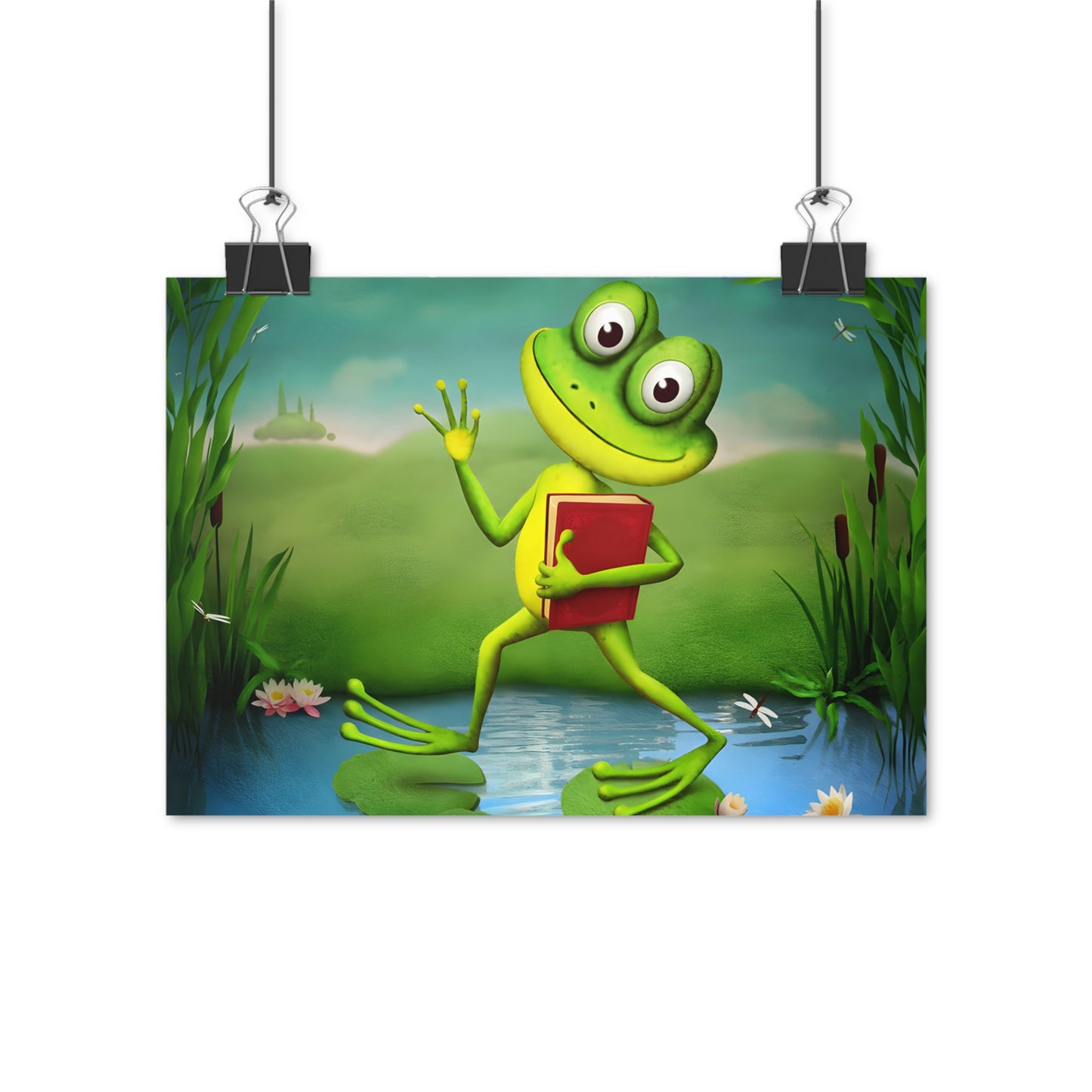Plagáty - Kniha Žaba