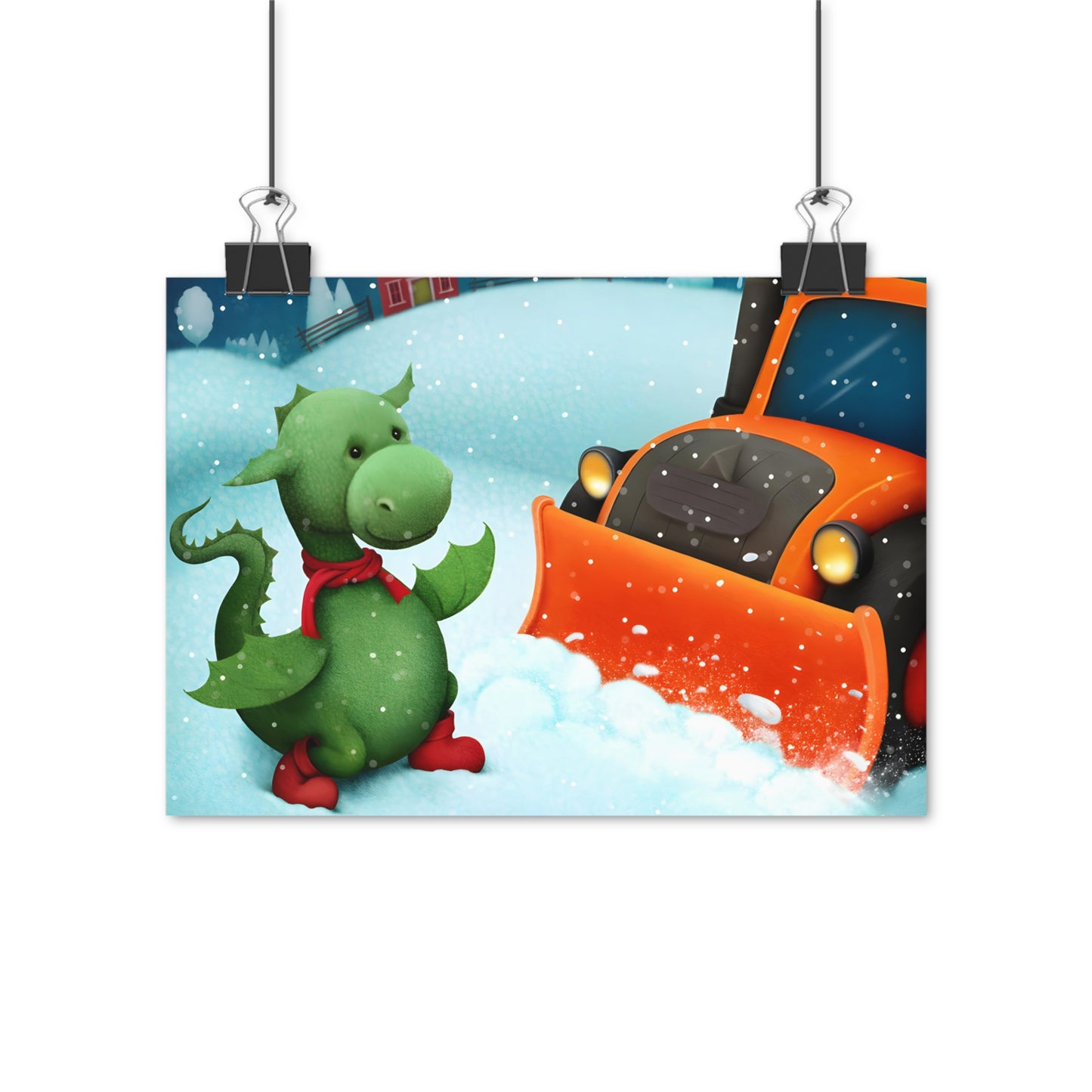 Posters - Snow dragon