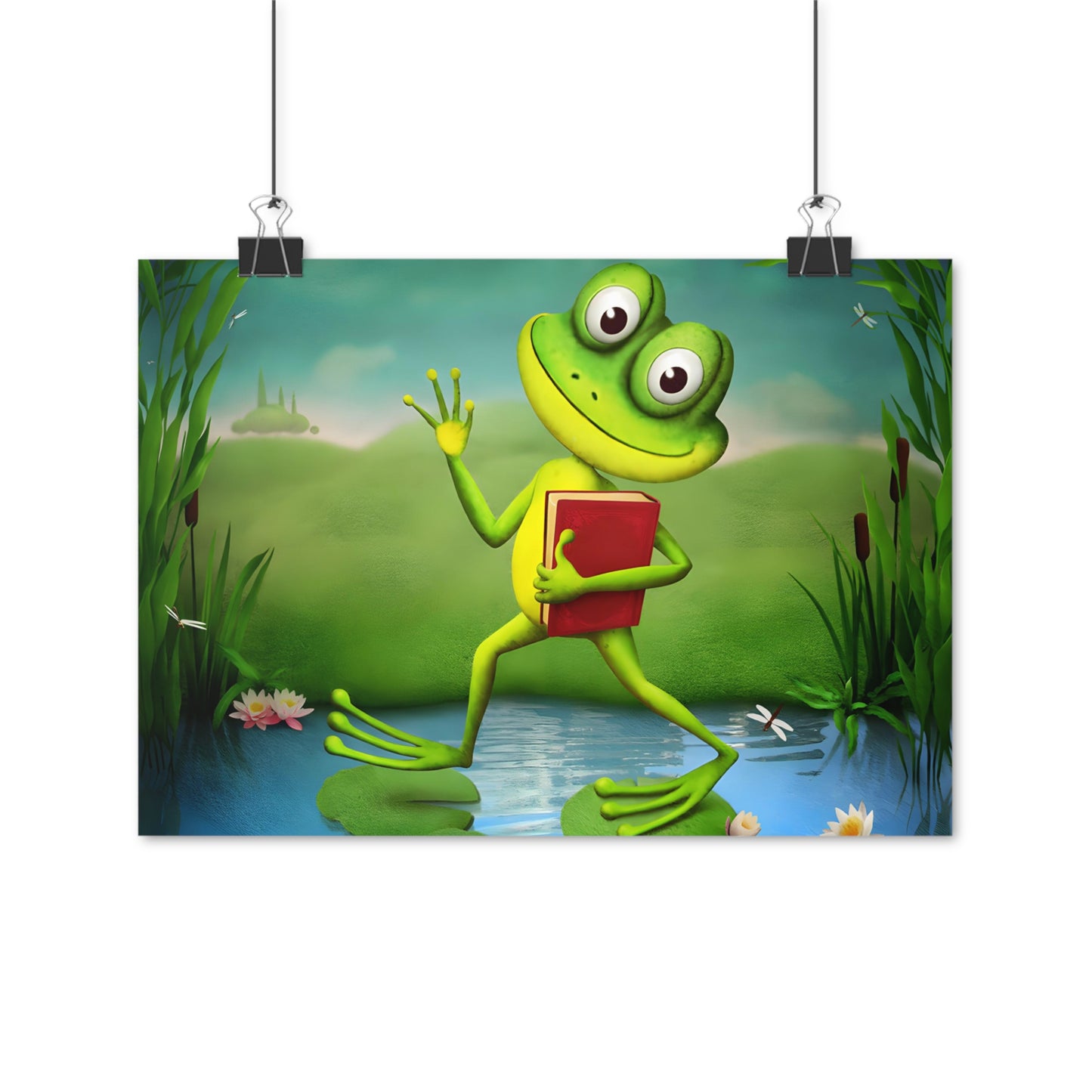 Plagáty - Kniha Žaba