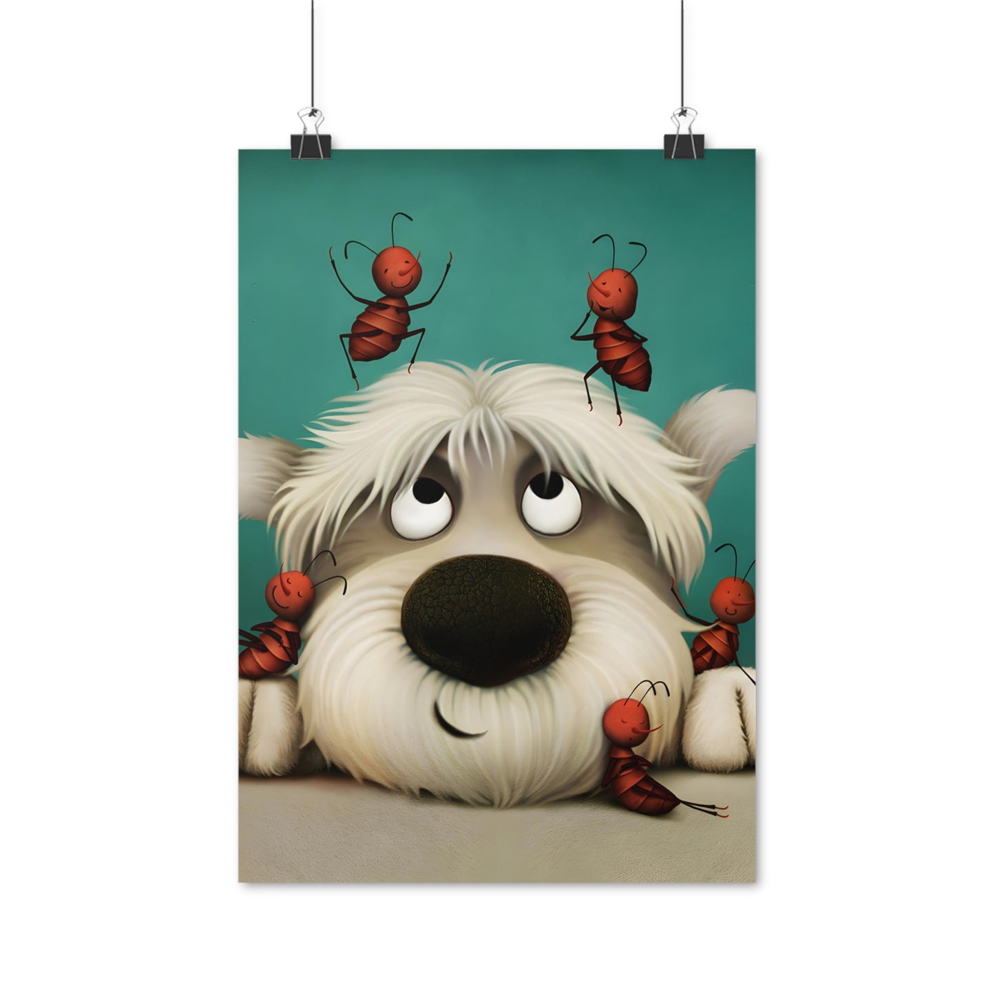 Plakáty - Pes a mravenci
