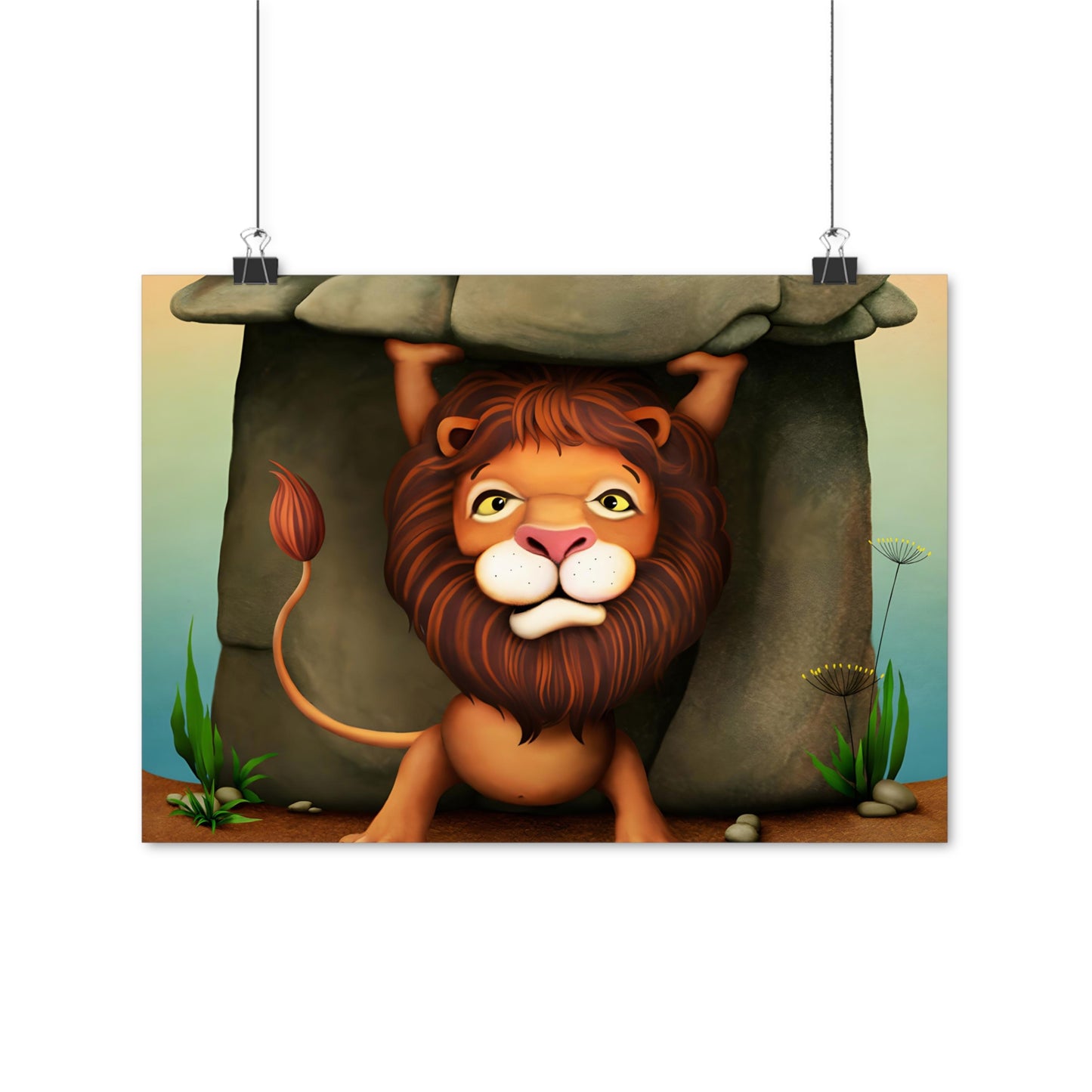Posters - The Strong Lion