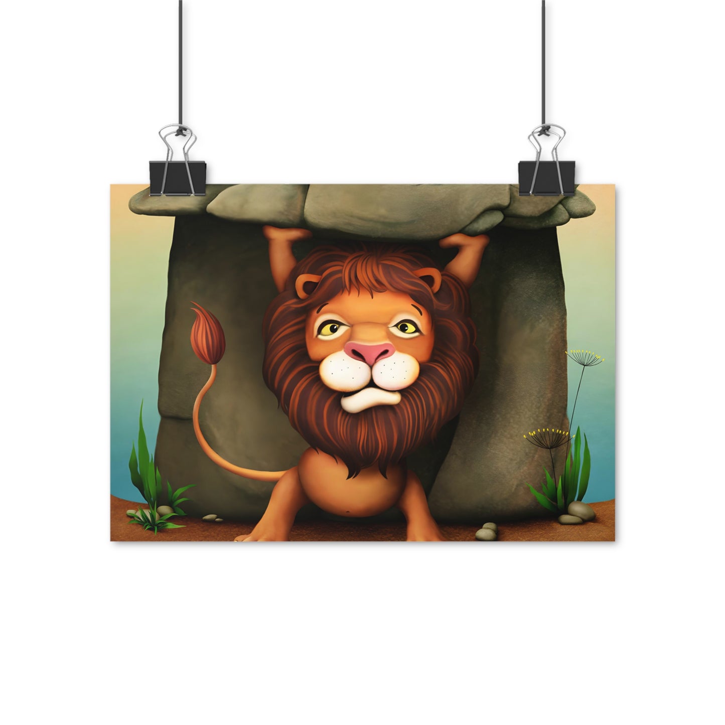 Posters - The Strong Lion