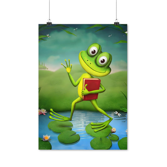 Plakáty - kniha Žába