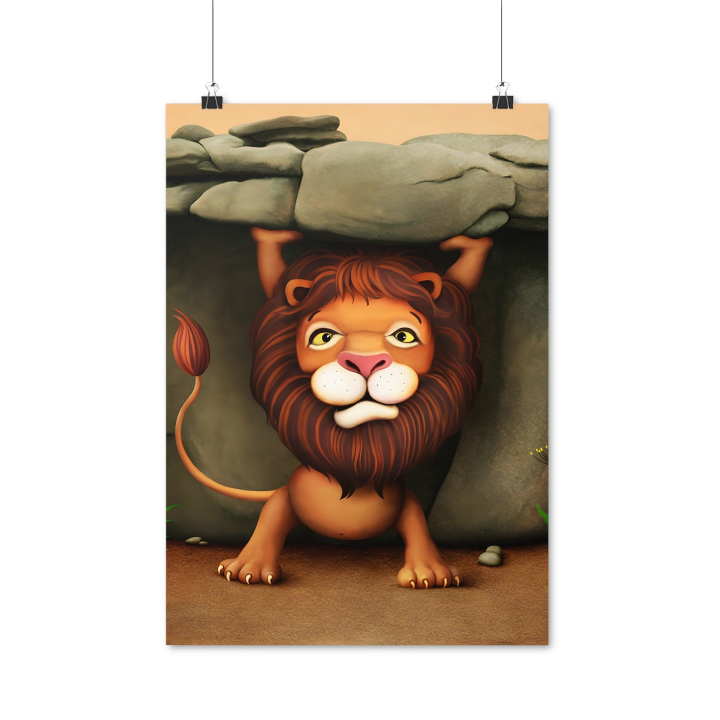 Posters - The Strong Lion