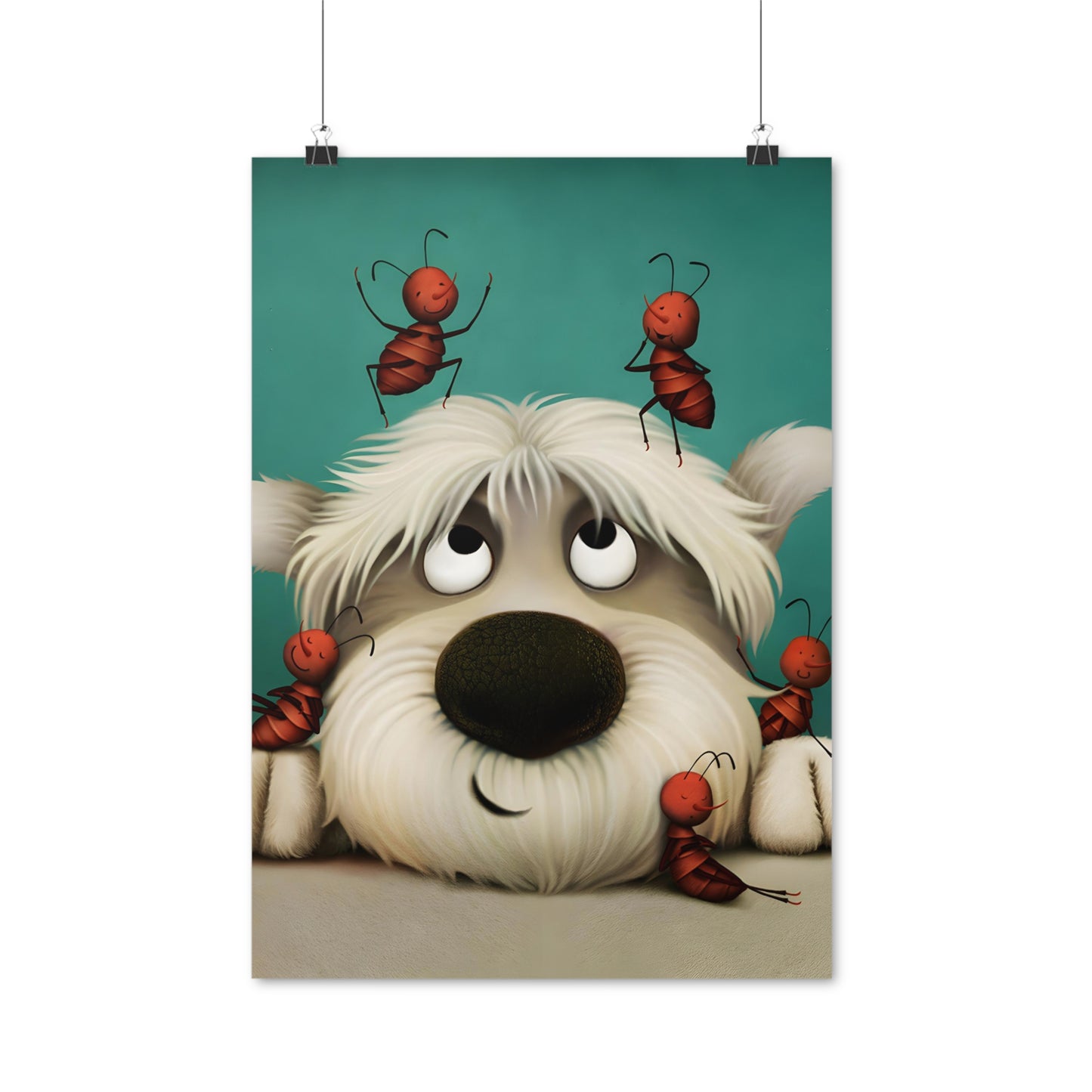 Plagáty - Pes a mravce
